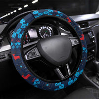 Merry Quarantine Christmas Steering Wheel Cover Xmas Holiday Patterns - Wonder Print Shop