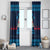 Merry Quarantine Christmas Window Curtain Xmas Holiday Patterns - Wonder Print Shop