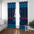 Merry Quarantine Christmas Window Curtain Xmas Holiday Patterns - Wonder Print Shop