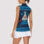 Merry Quarantine Christmas Women Sleeveless Polo Shirt Xmas Holiday Patterns - Wonder Print Shop