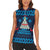 Merry Quarantine Christmas Women Sleeveless Polo Shirt Xmas Holiday Patterns - Wonder Print Shop