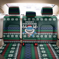 Merry Sharkmas Christmas Back Car Seat Cover Xmas Holiday Patterns - Wonder Print Shop