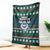 Merry Sharkmas Christmas Blanket Xmas Holiday Patterns - Wonder Print Shop
