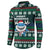 Merry Sharkmas Christmas Button Sweatshirt Xmas Holiday Patterns - Wonder Print Shop