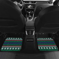 Merry Sharkmas Christmas Car Mats Xmas Holiday Patterns - Wonder Print Shop