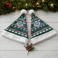Merry Sharkmas Christmas Santa Hat Xmas Holiday Patterns - Wonder Print Shop