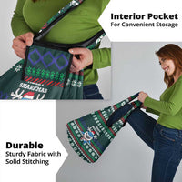 Merry Sharkmas Christmas Grocery Bag Xmas Holiday Patterns - Wonder Print Shop