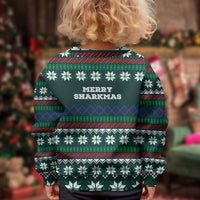 Merry Sharkmas Christmas Kid Ugly Christmas Sweater Xmas Holiday Patterns - Wonder Print Shop