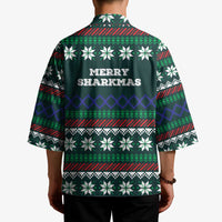 Merry Sharkmas Christmas Kimono Xmas Holiday Patterns - Wonder Print Shop