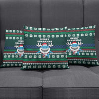 Merry Sharkmas Christmas Pillow Cover Xmas Holiday Patterns - Wonder Print Shop