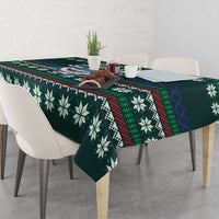 Merry Sharkmas Christmas Tablecloth Xmas Holiday Patterns - Wonder Print Shop