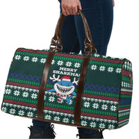 Merry Sharkmas Christmas Travel Bag Xmas Holiday Patterns - Wonder Print Shop