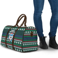 Merry Sharkmas Christmas Travel Bag Xmas Holiday Patterns - Wonder Print Shop