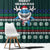 Merry Sharkmas Christmas Window Curtain Xmas Holiday Patterns - Wonder Print Shop