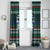 Merry Sharkmas Christmas Window Curtain Xmas Holiday Patterns - Wonder Print Shop