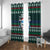 Merry Sharkmas Christmas Window Curtain Xmas Holiday Patterns - Wonder Print Shop