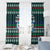 Merry Sharkmas Christmas Window Curtain Xmas Holiday Patterns - Wonder Print Shop