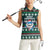 Merry Sharkmas Christmas Women Sleeveless Polo Shirt Xmas Holiday Patterns - Wonder Print Shop