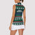 Merry Sharkmas Christmas Women Sleeveless Polo Shirt Xmas Holiday Patterns - Wonder Print Shop