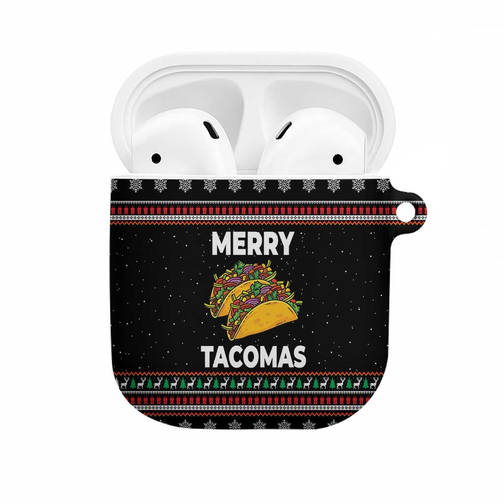 Merry Tacomas Christmas AirPods Case Xmas Holiday Patterns - Wonder Print Shop