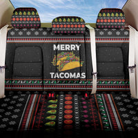 Merry Tacomas Christmas Back Car Seat Cover Xmas Holiday Patterns - Wonder Print Shop