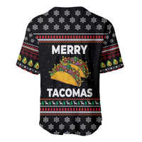 Merry Tacomas Christmas Baseball Jersey Xmas Holiday Patterns - Wonder Print Shop