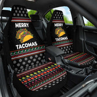 Merry Tacomas Christmas Car Seat Cover Xmas Holiday Patterns - Wonder Print Shop