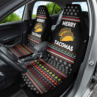 Merry Tacomas Christmas Car Seat Cover Xmas Holiday Patterns - Wonder Print Shop
