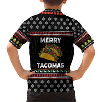 Merry Tacomas Christmas Family Matching Puletasi and Hawaiian Shirt Xmas Holiday Patterns - Wonder Print Shop