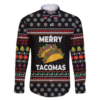 Merry Tacomas Christmas Family Matching Puletasi and Hawaiian Shirt Xmas Holiday Patterns - Wonder Print Shop