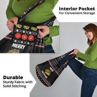 Merry Tacomas Christmas Grocery Bag Xmas Holiday Patterns - Wonder Print Shop