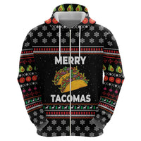 Merry Tacomas Christmas Hoodie Xmas Holiday Patterns - Wonder Print Shop