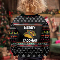 Merry Tacomas Christmas Kid Ugly Christmas Sweater Xmas Holiday Patterns - Wonder Print Shop