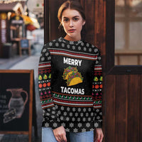 Merry Tacomas Christmas Ugly Christmas Sweater Xmas Holiday Patterns - Wonder Print Shop