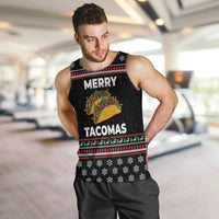 Merry Tacomas Christmas Men Tank Top Xmas Holiday Patterns - Wonder Print Shop