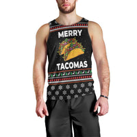 Merry Tacomas Christmas Men Tank Top Xmas Holiday Patterns - Wonder Print Shop