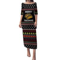 Merry Tacomas Christmas Puletasi Xmas Holiday Patterns - Wonder Print Shop