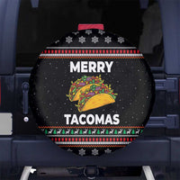 Merry Tacomas Christmas Spare Tire Cover Xmas Holiday Patterns - Wonder Print Shop