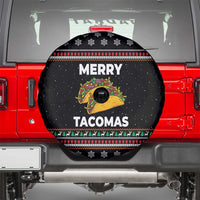 Merry Tacomas Christmas Spare Tire Cover Xmas Holiday Patterns - Wonder Print Shop