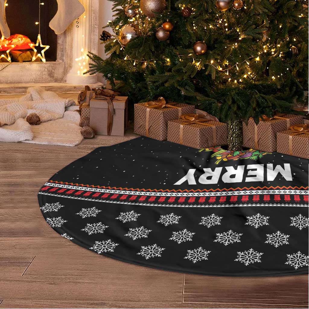 Merry Tacomas Christmas Tree Skirt Xmas Holiday Patterns - Wonder Print Shop