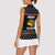 Merry Tacomas Christmas Women Sleeveless Polo Shirt Xmas Holiday Patterns - Wonder Print Shop