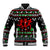 Running Oh What Fun Christmas Baseball Jacket Xmas Holiday Patterns - Wonder Print Shop