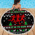 Running Oh What Fun Christmas Beach Blanket Xmas Holiday Patterns - Wonder Print Shop