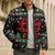 Running Oh What Fun Christmas Bomber Puffer Jacket Xmas Holiday Patterns - Wonder Print Shop