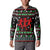 Running Oh What Fun Christmas Button Sweatshirt Xmas Holiday Patterns - Wonder Print Shop