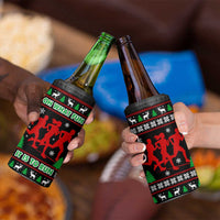 Running Oh What Fun Christmas 4 in 1 Can Cooler Tumbler Xmas Holiday Patterns - Wonder Print Shop