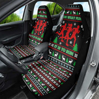 Running Oh What Fun Christmas Car Seat Cover Xmas Holiday Patterns - Wonder Print Shop