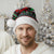 Running Oh What Fun Christmas Santa Hat Xmas Holiday Patterns - Wonder Print Shop