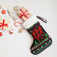 Running Oh What Fun Christmas Stocking Xmas Holiday Patterns - Wonder Print Shop