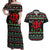 Running Oh What Fun Christmas Couples Matching Off Shoulder Maxi Dress and Hawaiian Shirt Xmas Holiday Patterns - Wonder Print Shop